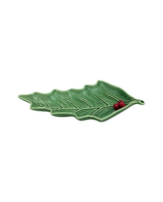 Vas model frunza, 36 cm, colectia Holly - Bordallo Pinheiro